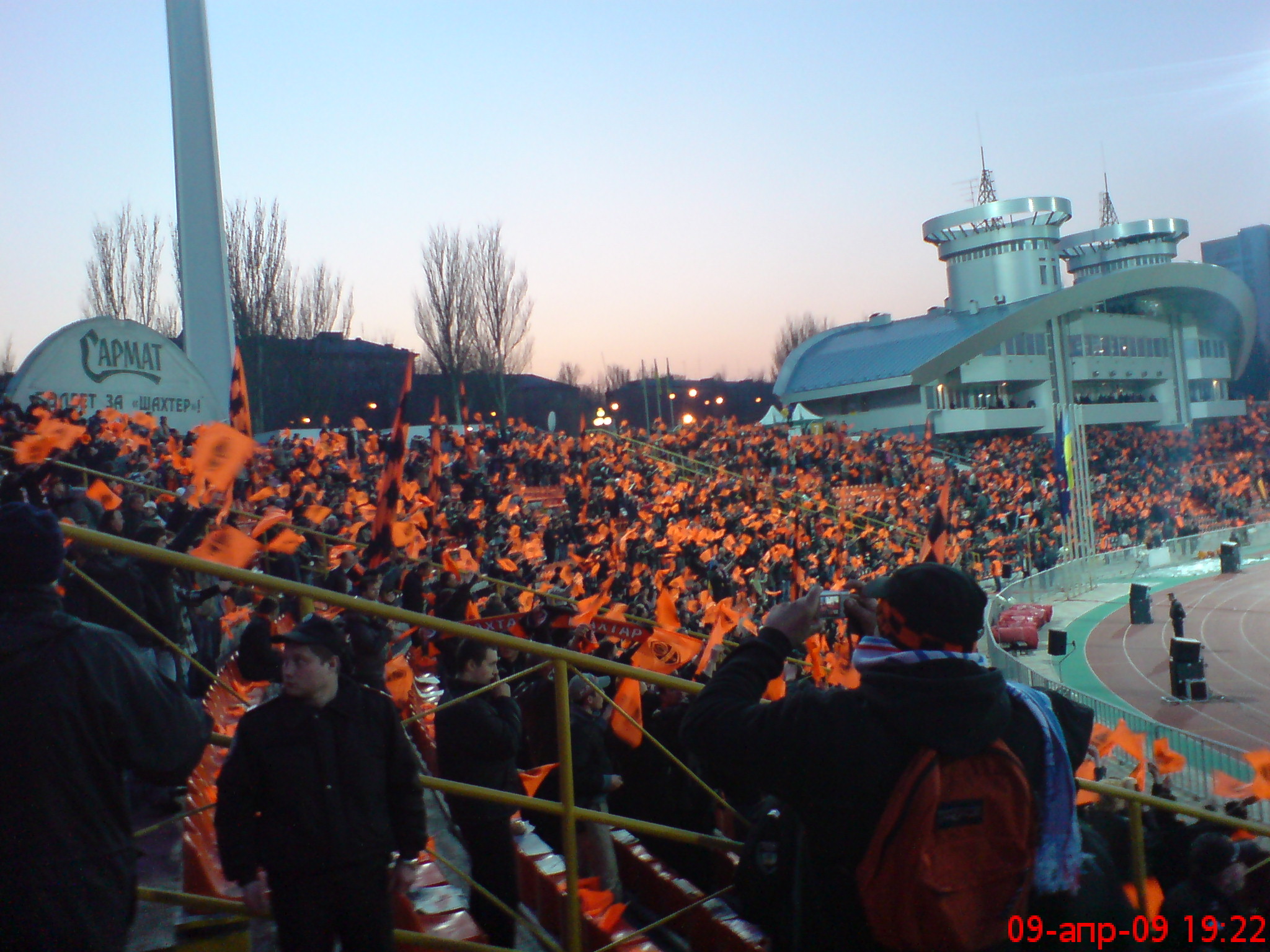 Шахтёр (Донецк) - Марсель (09.04.2009)